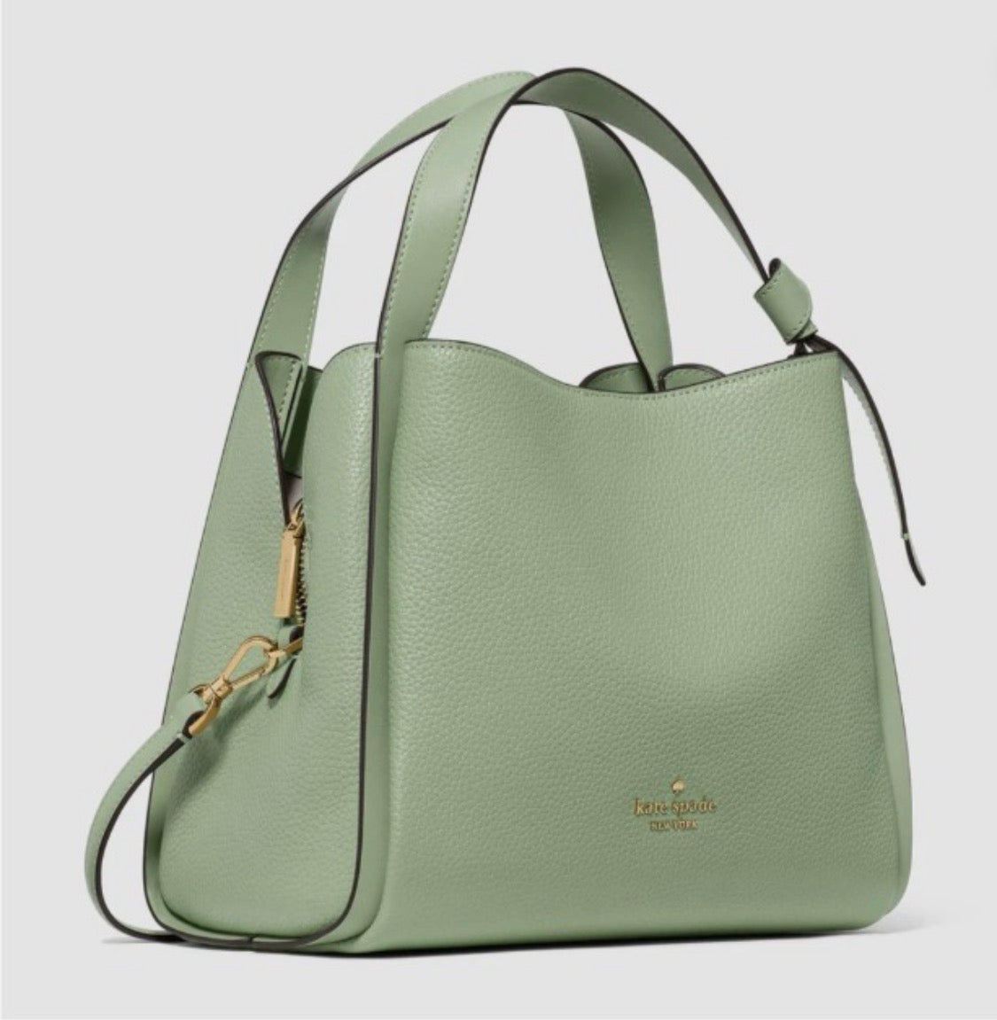 Kate Spade Knott Convertible Carryall Medium Crossbody Tote Purse NWT Balsam