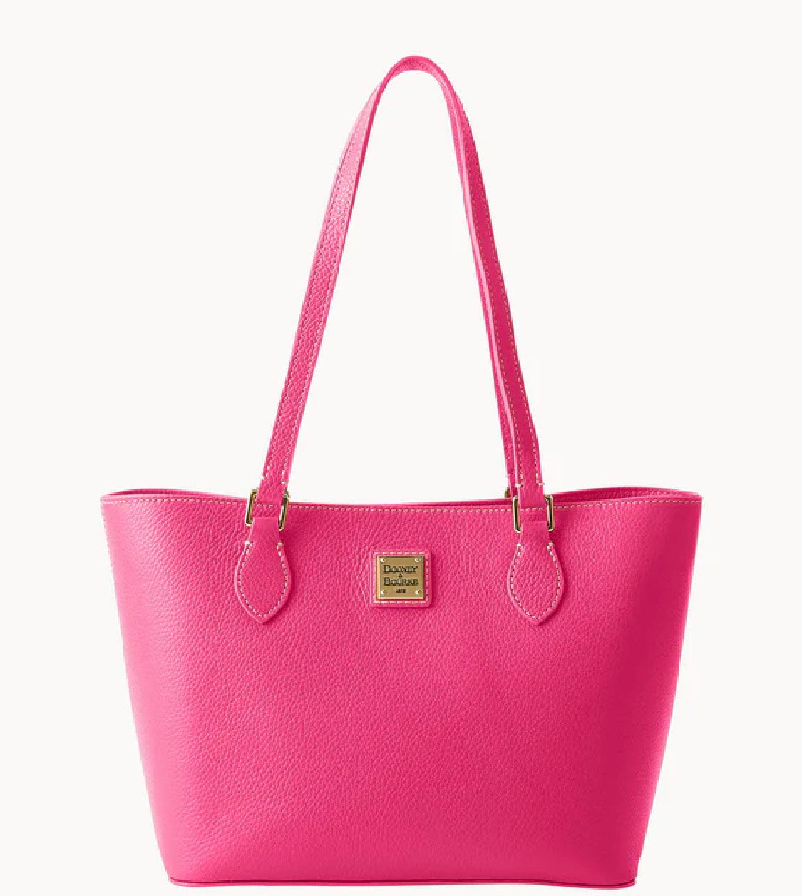 Dooney & Bourke Lucca Leather Small Jessie Tote Fuchsia ￼