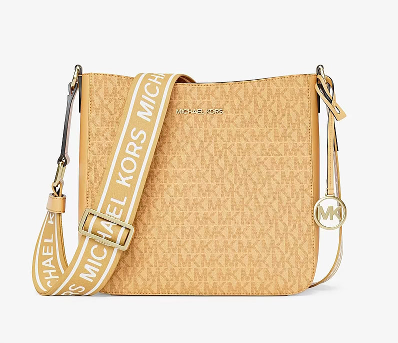 Michael Kors honey wheat jet set travel