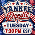🇺🇸 Yankee Doodle 🇺🇸
Tuesday • 7:30 PM EST• 45 Gingersnaps • Shipping Included ✨