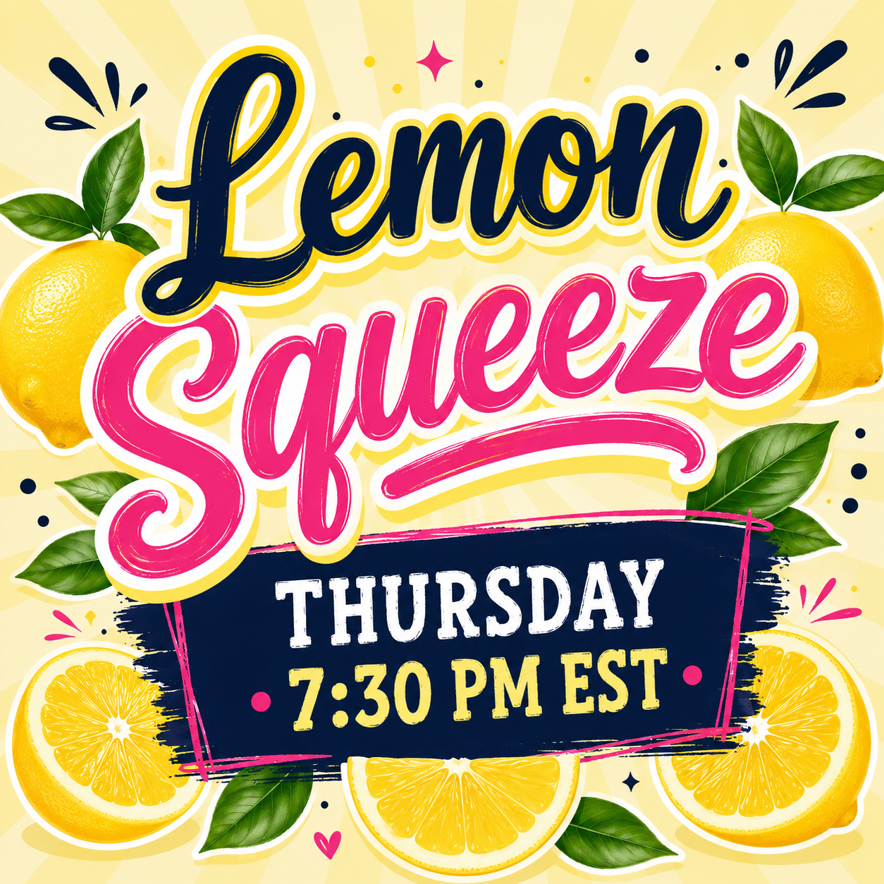 🍋 Lemon Squeeze 🍋 (shipping included)