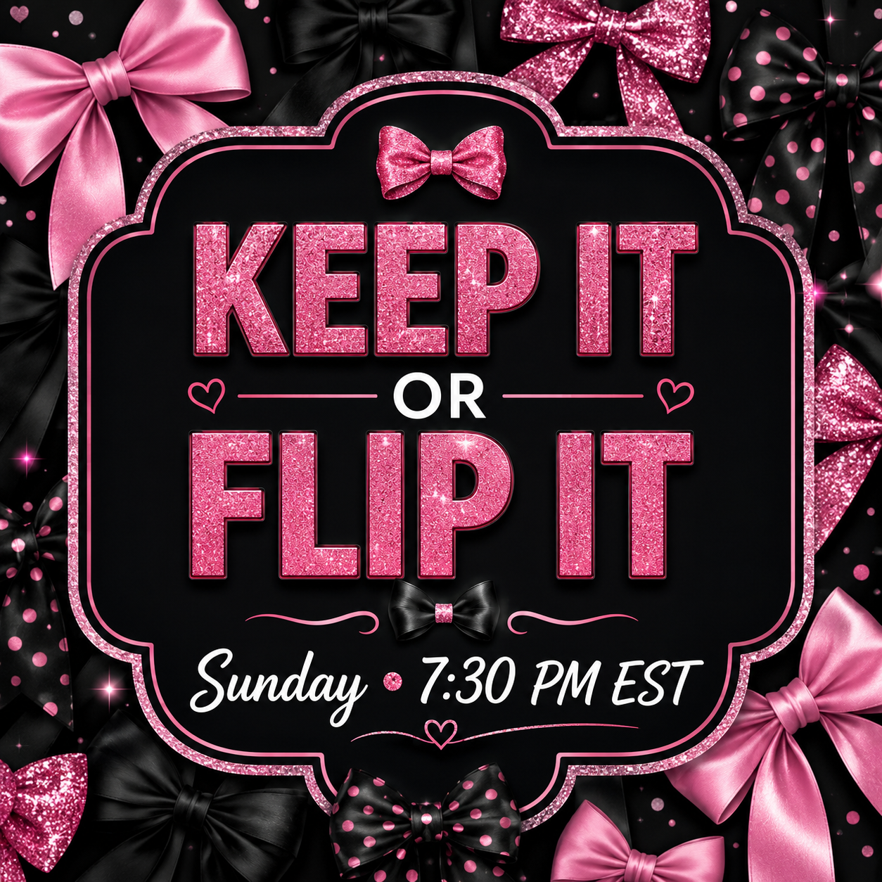 🎀🖤 KEEP IT OR FLIP IT 🖤🎀 Shipping Included